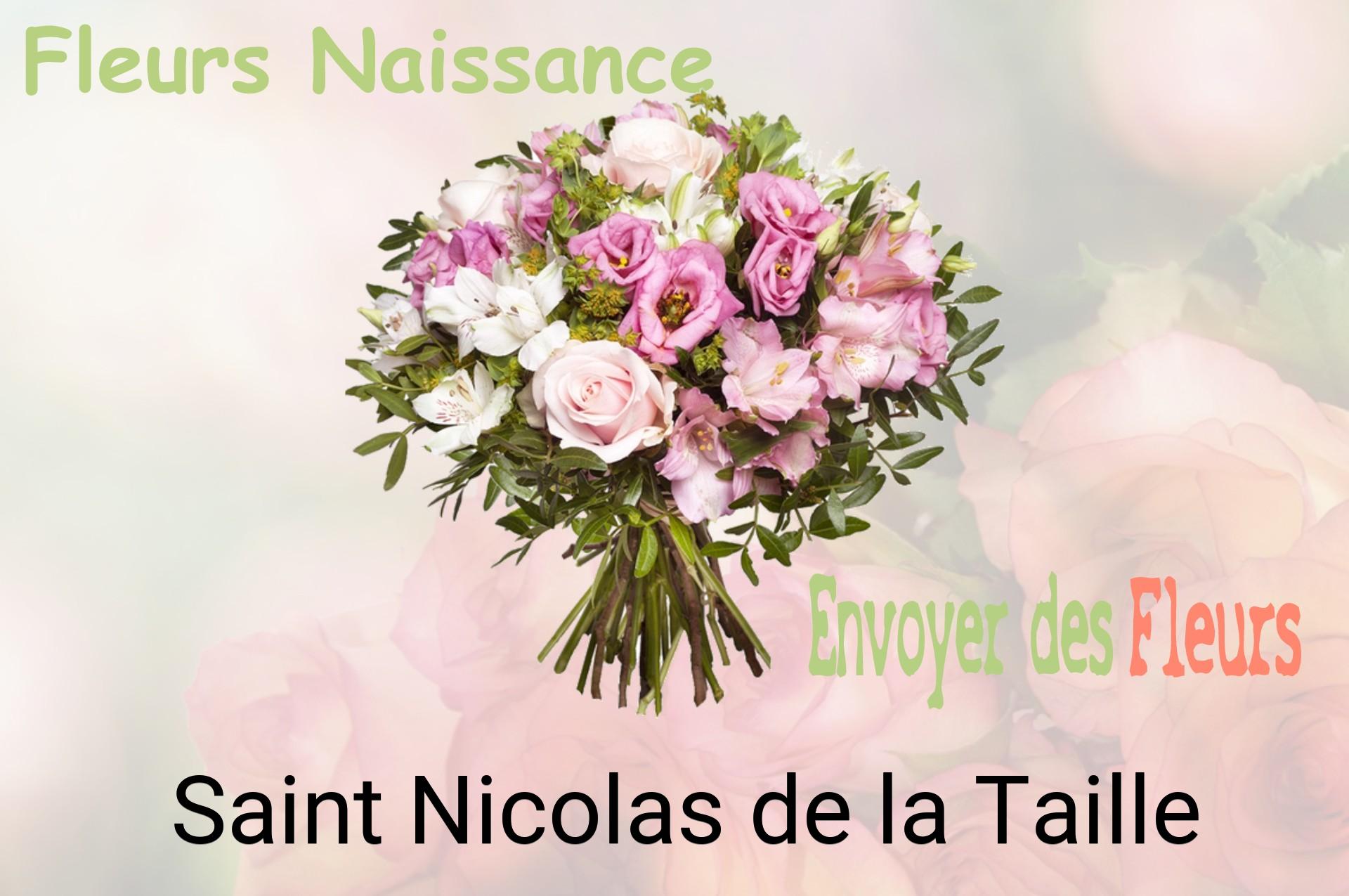 Bouquet de fleurs de naissance livré à Saint-Nicolas-de-la-Taille